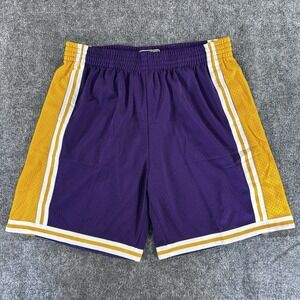 Men's Mitchell & Ness Los Angeles Lakers 1984 Hardwood Classics Shorts 2XL